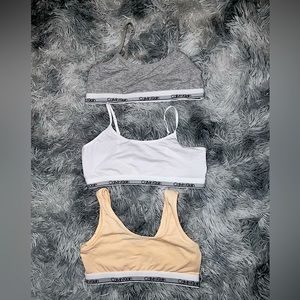 Calvin Klein sports bras